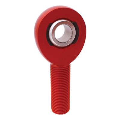 Steering Shaft Support, AM Series, Spherical Rod End, 3/4-16 in Right Hand Male Thread, Aluminum, Red Anodized
