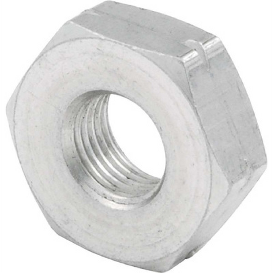Jam Nut, Aluminum, Natural