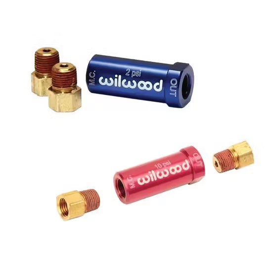 Wilwood - Residual Pressure Valves - With Fittings