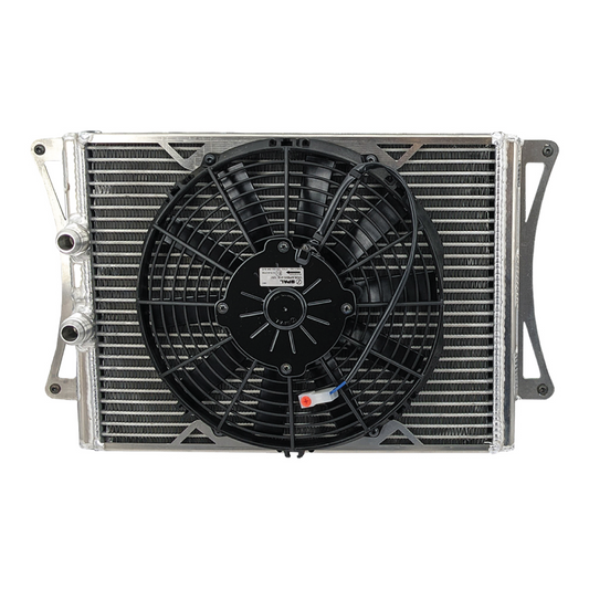 Fluidyne - Super Late Model - Oil Cooler / Fan Kit